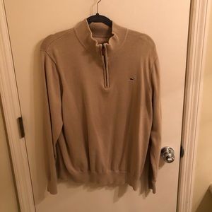 Vineyard Vines Tan Pullover Size Medium